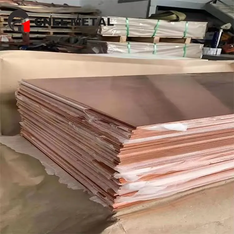 Plaque de mise à la terre en cuivre C11600