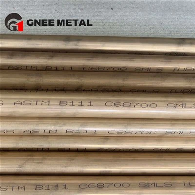 Tube en laiton et aluminium ASTM B111 C68700