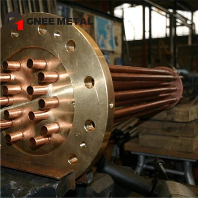 Tube d'échangeur de chaleur en alliage de cuivre