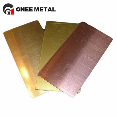 Feuilles de cuivre minces C21000